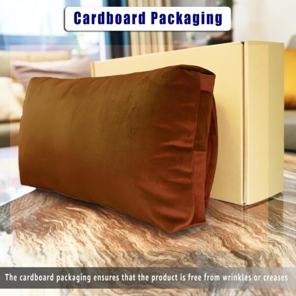 Velvet Recliner Head Pillow with Non-Slip Base - Adjustable Neck Support for Pain Relief in Home, Office and Travel - Image 2